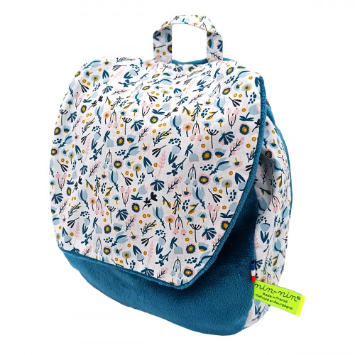 Mochila Mayeul personalizable para bebés o niños. Ideal para guardería o jardín de infantes. hecho en frances