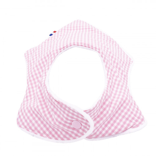 BABERO BANDANA LE VICHY ROSE