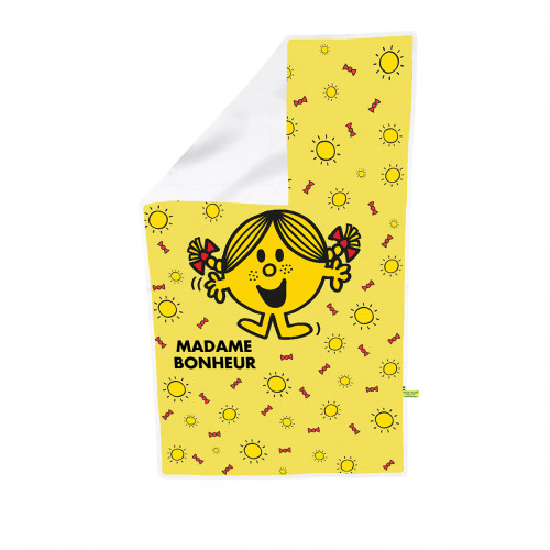 Manta Monsieur Madame personalizable para bebé. Funda fabricada en Francia.