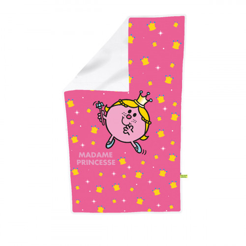 Manta Monsieur Madame personalizable para bebé. Funda fabricada en Francia.
