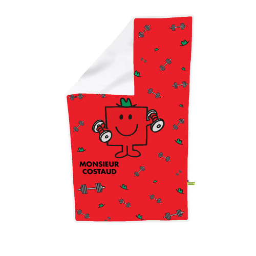 Manta Monsieur Madame personalizable para bebé. Funda fabricada en Francia.