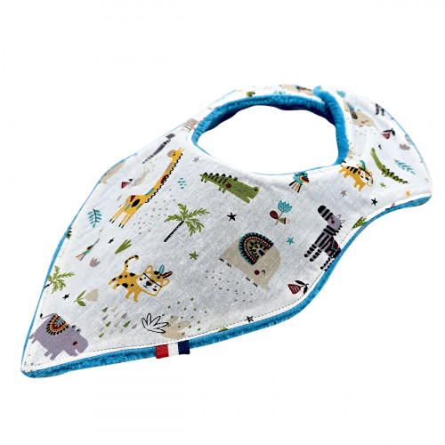 Babero bandana personalizable. Fabricado en Francia. Nin-Nin