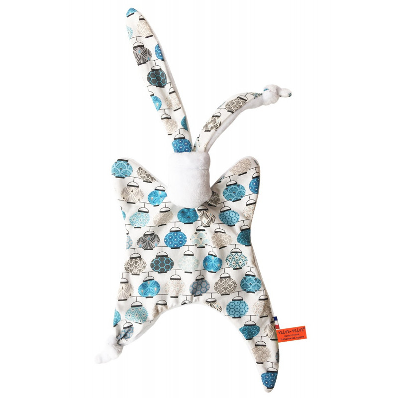 Doudou Original Made in France Le Denglong Bleu Doudou Original Made in France Le Denglong Bleu