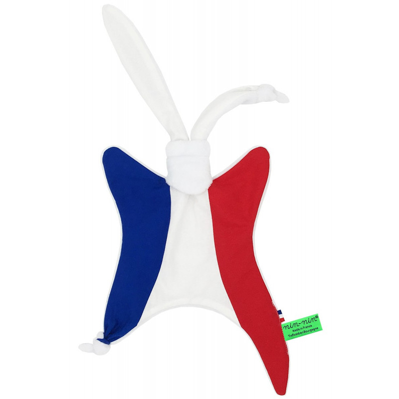 DOUDOU BLEU BLANC ROUGE LE TRICOLORE MADE IN FRANCE DOUDOU BLEU BLANC ROUGE LE TRICOLORE MADE IN FRANCE