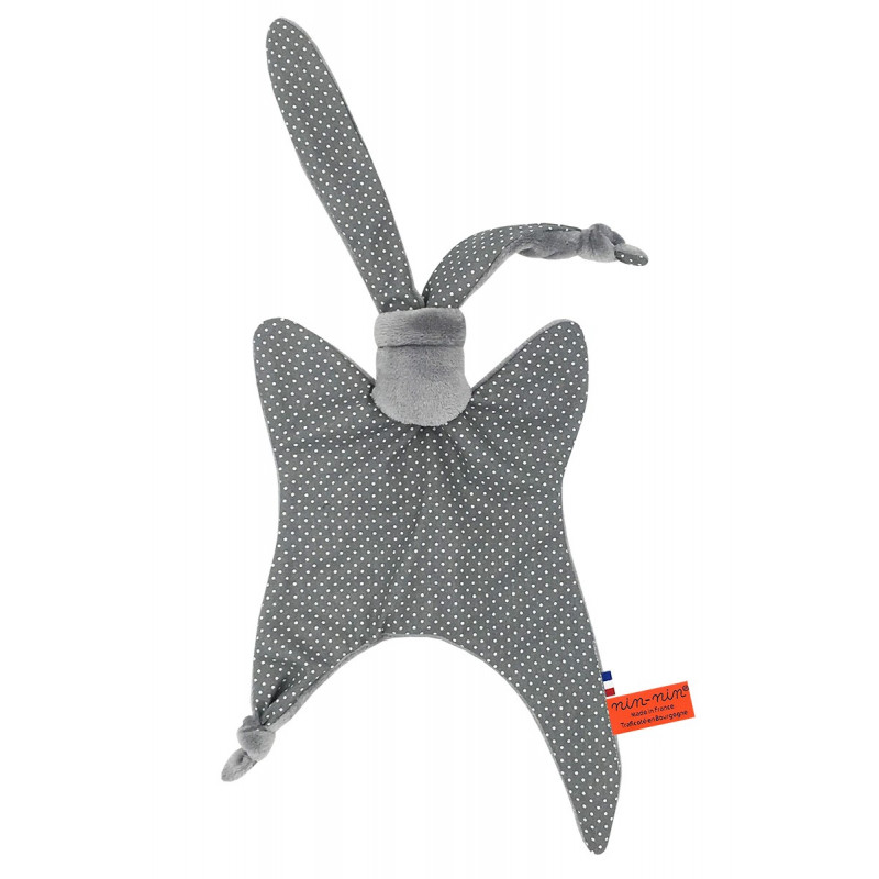 Doudou Le Gris Souris. Cadeau de naissance original et made in France Doudou Le Gris Souris. Cadeau de naissance original et made in France