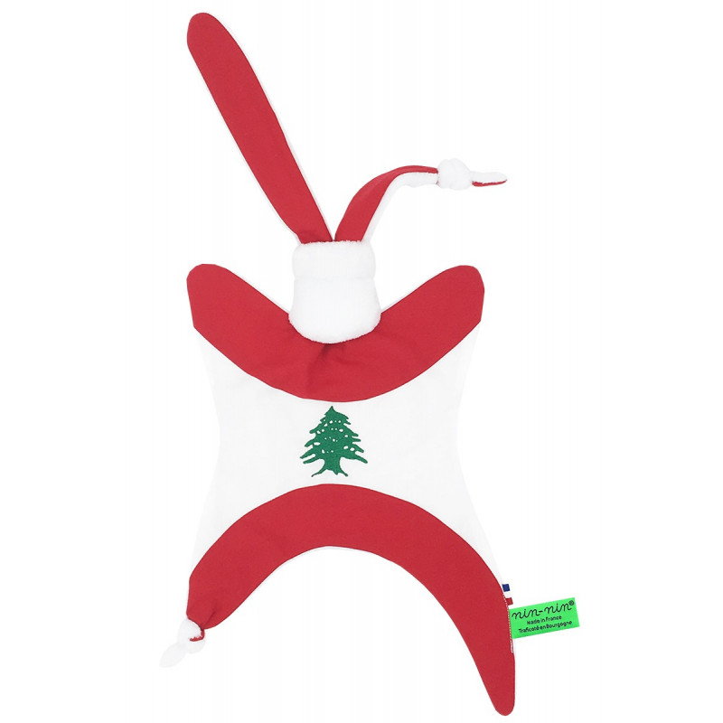 Doudou Le Libanais. Cadeau de naissance original personnalisable et made in France. Doudou Le Libanais. Cadeau de naissance original personnalisable et made in France.