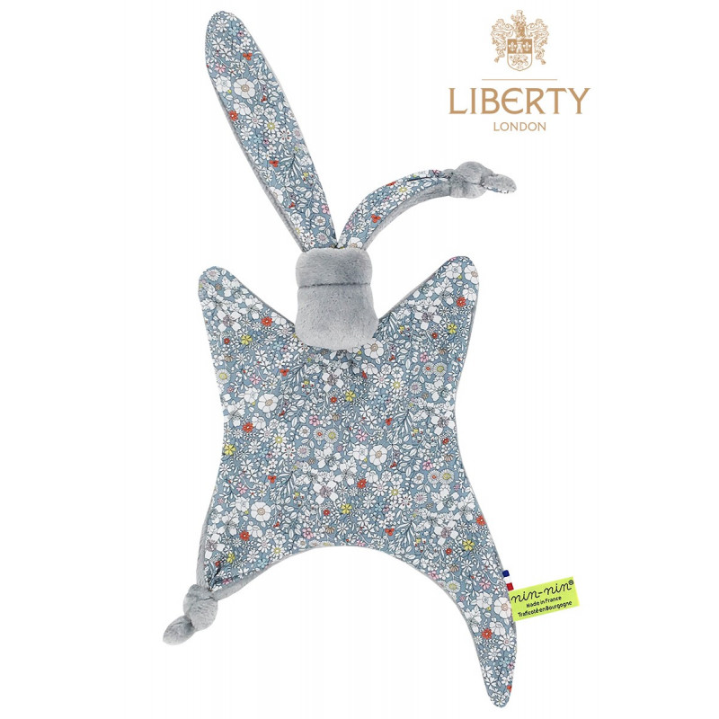 Doudou Le Paddy Liberty of London. Cadeau de naissance original personnalisable et made in France. Doudou Le Paddy Liberty of London. Cadeau de naissance original personnalisable et made in France.