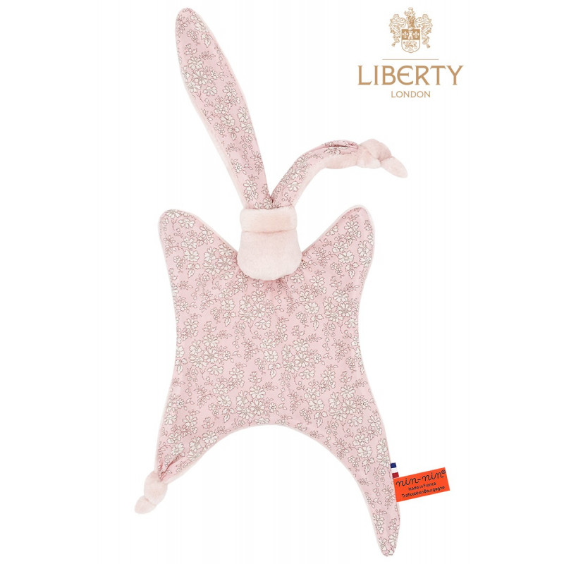 Doudou Le Thelma Liberty of London. Cadeau de naissance original, personnalisable et made in France. Doudou Le Thelma Liberty of London. Cadeau de naissance original, personnalisable et made in France.