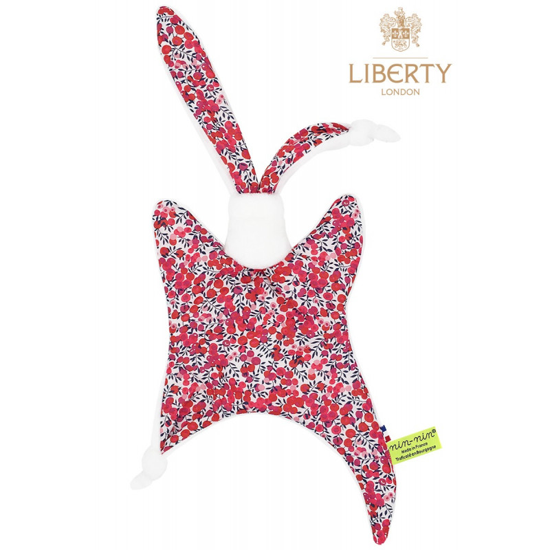 Doudou Le Lily Liberty of London. Style Jacadi. Cadeau de naissance original et made in France. Doudou Le Lily Liberty of London. Style Jacadi. Cadeau de naissance original et made in France.