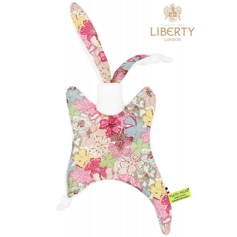 Doudou Le Margaret Liberty of London. Style Jacadi. Cadeau de naissance personnalisable, original et made in France. Doudou Le Margaret Liberty of London. Style Jacadi. Cadeau de naissance personnalisable, original et made in France.