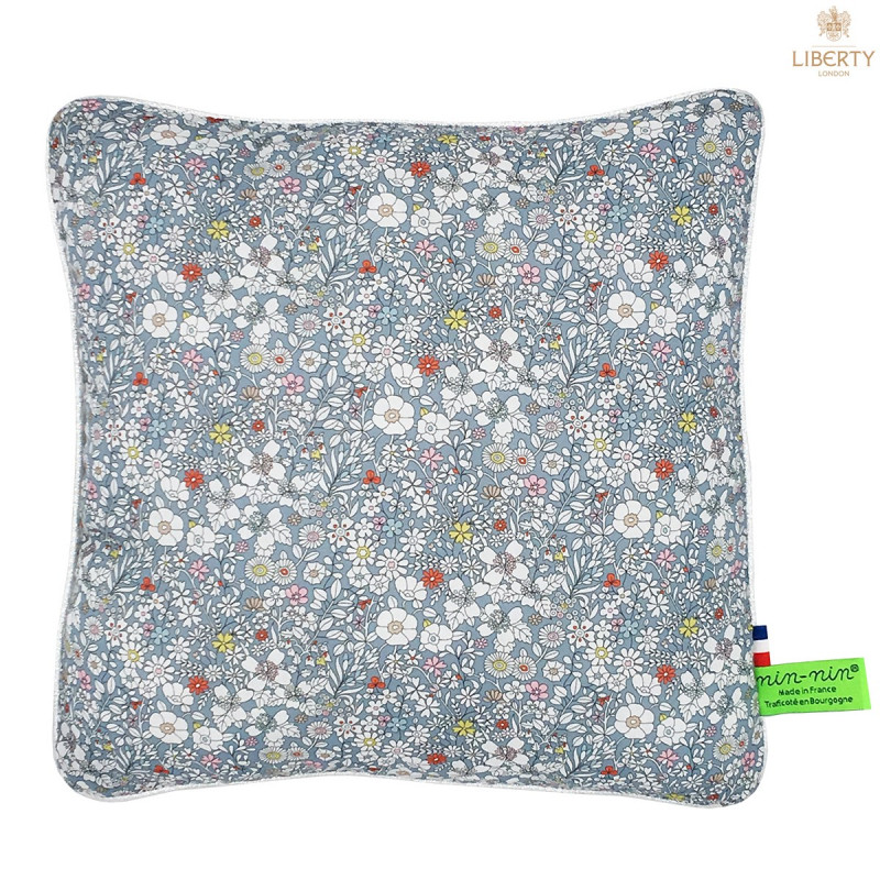 Coussin Paddy Liberty of London. Cadeau de naissance original personnalisable et made in France. Nin-Nin