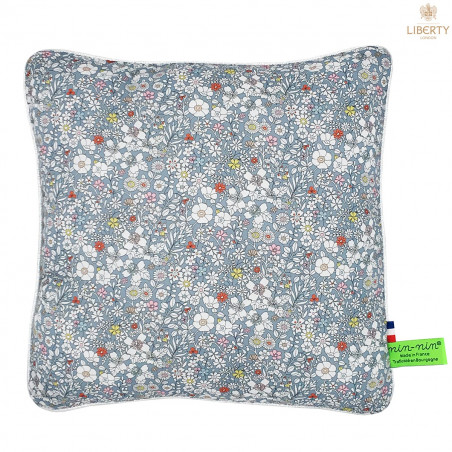 Coussin Paddy Liberty of London. Cadeau de naissance original personnalisable et made in France. Nin-Nin