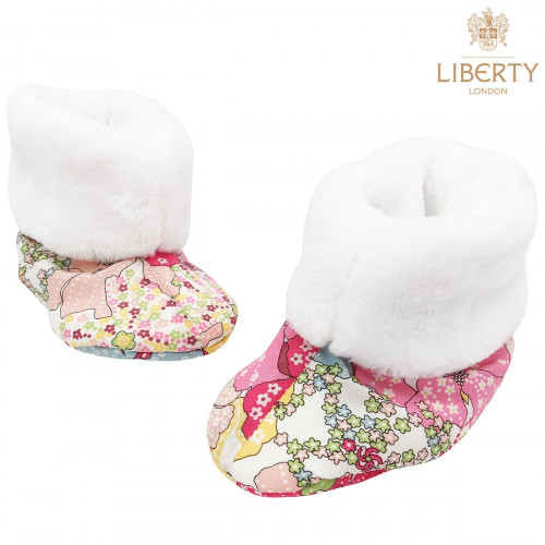 Bottons Margaret Liberty of London pour bébé. Cadeau de Naissance Made in France. Nin-Nin