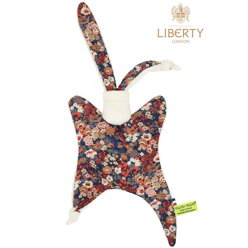 Doudou Le Jude Liberty of London. Cadeau de naissance original personnalisable et made in France. Nin-Nin