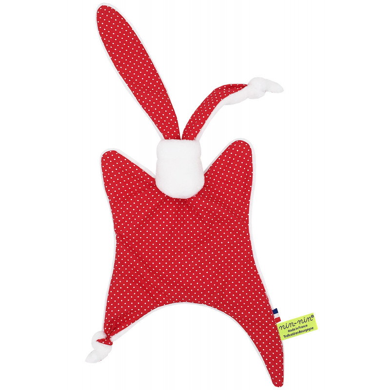 Doudou de Noël le Sucre d'Orge. Cadeau de naissance personnalisé, original et made in France. Nin-Nin Doudou de Noël le Sucre d'Orge. Cadeau de naissance personnalisé, original et made in France. Nin-Nin