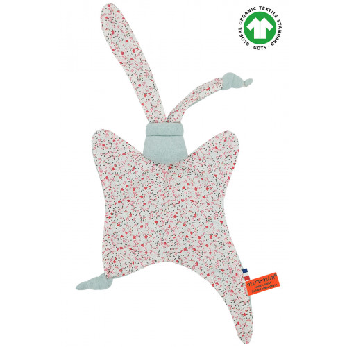 DOUDOU BIO LE FLEURI. Made in France