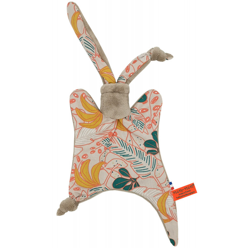 Así que elige este bonito edredón mixto con bananas. Regalo de nacimiento personalizado perfecto Así que elige este bonito edredón mixto con bananas. Regalo de nacimiento personalizado perfecto