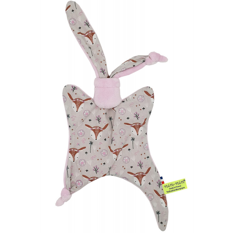Edredón personalizado Le Bohème. Regalo de nacimiento personalizable y fabricado en Francia. Peluche Nin-Nin Edredón personalizado Le Bohème. Regalo de nacimiento personalizable y fabricado en Francia. Peluche Nin-Nin