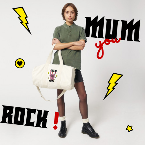 Bolso "Mum You Rock". Fabricado en Francia. Nin-Nin