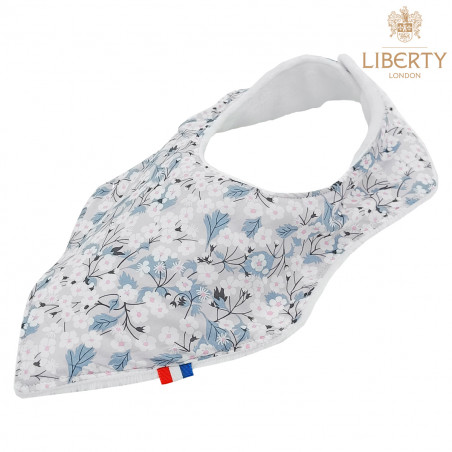 Babero bandana personalizable "Le Cherry". Fabricado en Francia. Nin-Nin