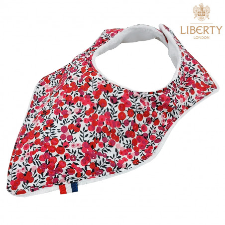 Babero bandana personalizable "Le Lily". Fabricado en Francia. Nin-Nin