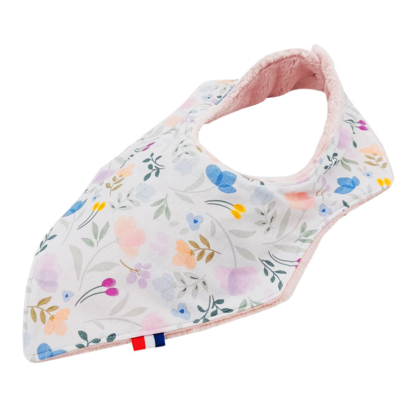 Babero bandana personalizable "Le Colette". Fabricado en Francia. Nin-Nin