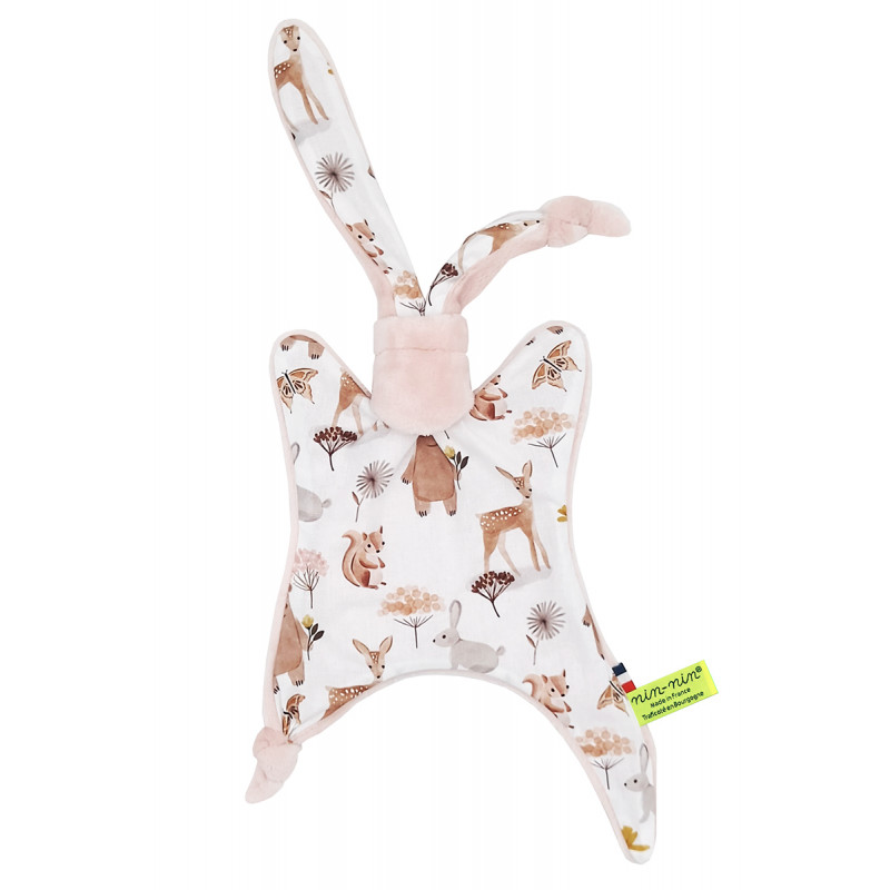 Doudou Le Marcel. Regalo de nacimiento personalizado hecho en Francia. Doudou Nin-Nin Doudou Le Marcel. Regalo de nacimiento personalizado hecho en Francia. Doudou Nin-Nin
