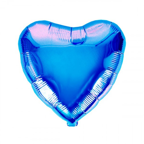 BALLON COEUR BLEU - Félicitation C'est un Garçon !