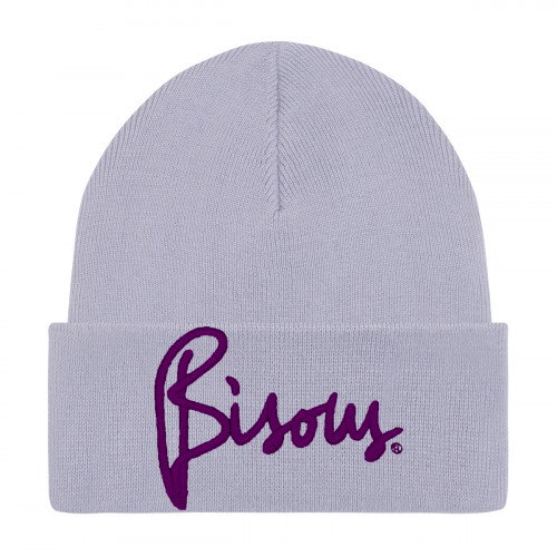 Gorro de adulto "Bisous" Lavande. Sombrero fabricado en Francia. Nin-Nin