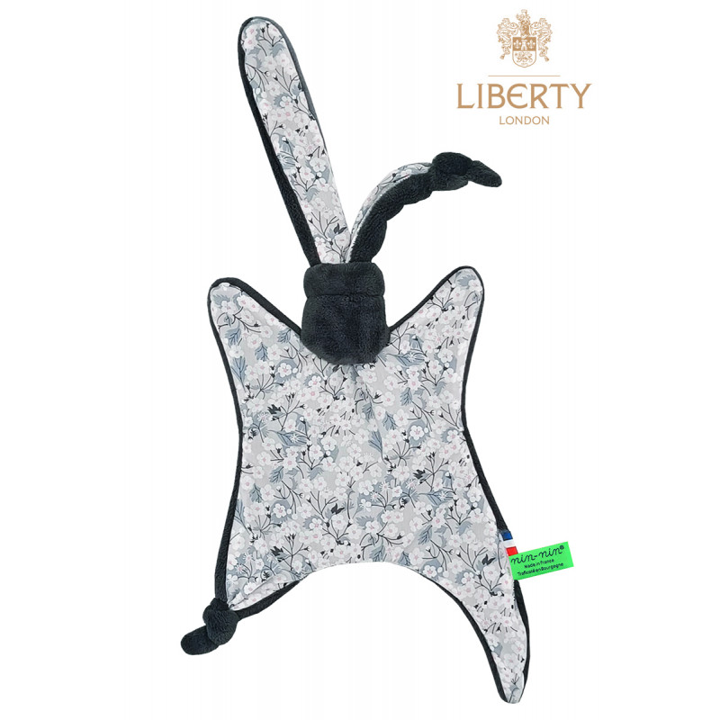 Doudou Gris-Gris Cherry. Regalo de Navidad personalizado hecho en Francia. Doudou Nin-Nin Doudou Gris-Gris Cherry. Regalo de Navidad personalizado hecho en Francia. Doudou Nin-Nin
